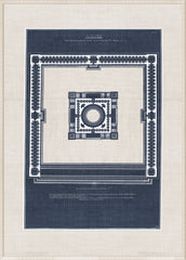 35,5 × 49,5 po – Encadré sous verre