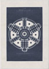 45 × 64 po – Toile encadrée