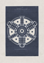 112 × 160 cm – Toile tendue sur cadre
