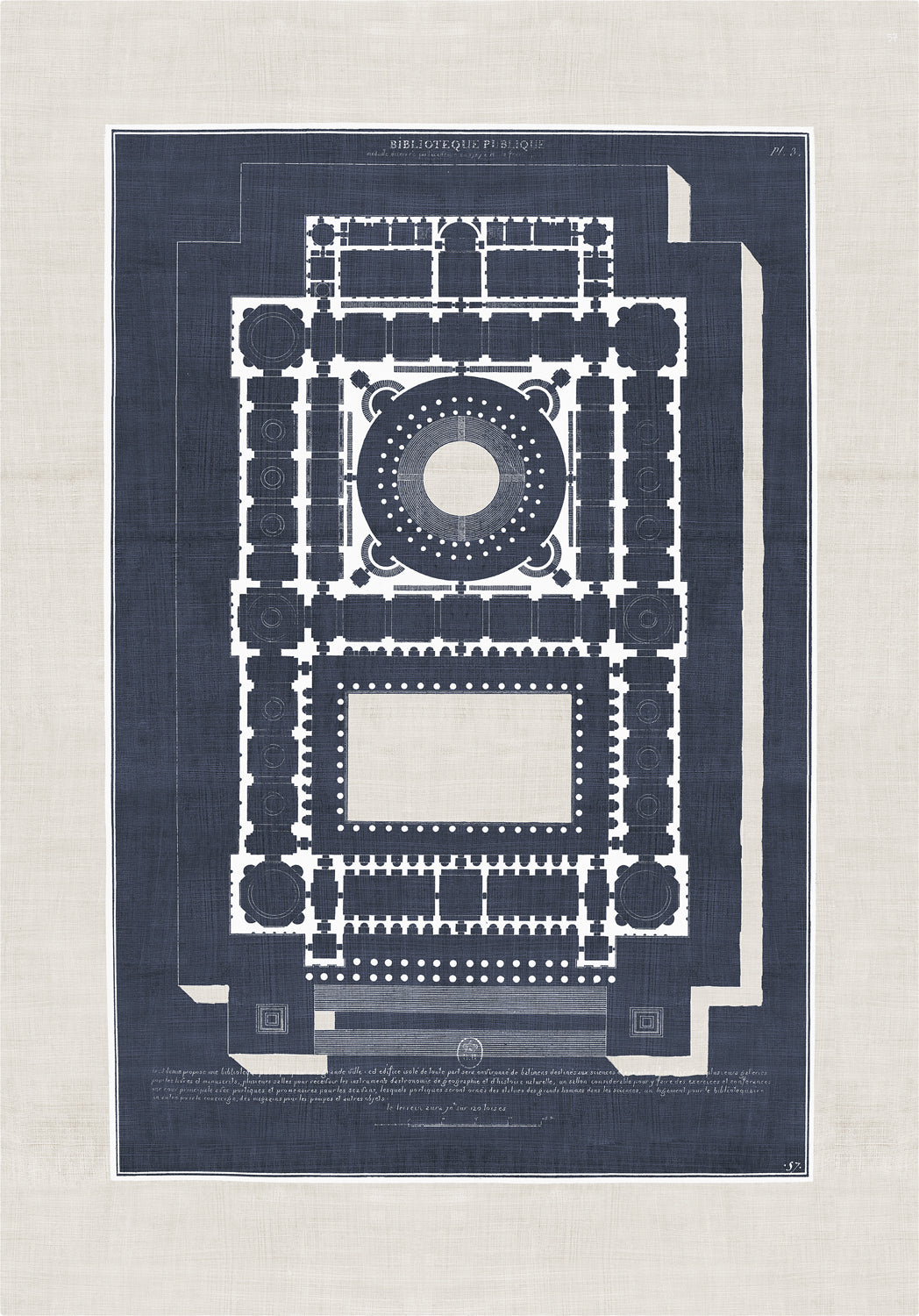 French Architectural Views III — architecture and travel fine art print in cool tones at Laurie Yapp Home
