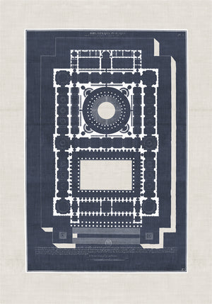 French Architectural Views III — architecture and travel fine art print in cool tones at Laurie Yapp Home