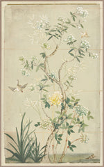 108 × 174 cm – Toile encadrée, Teinte jaune