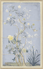 43 x 69 cm – Sous cadre en verre, Teinte bleue