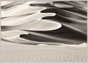 High Desert Dune — nature and landscape fine art print shown from another angle