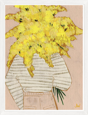 Fashion Floral Marguerite framed artwork