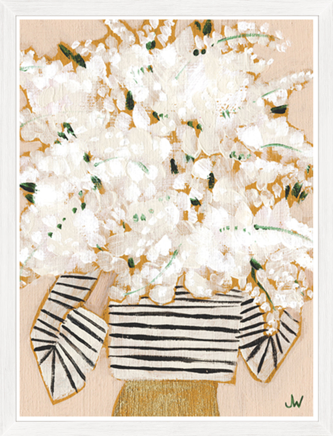 Fashion Floral Jasmine framed artwork