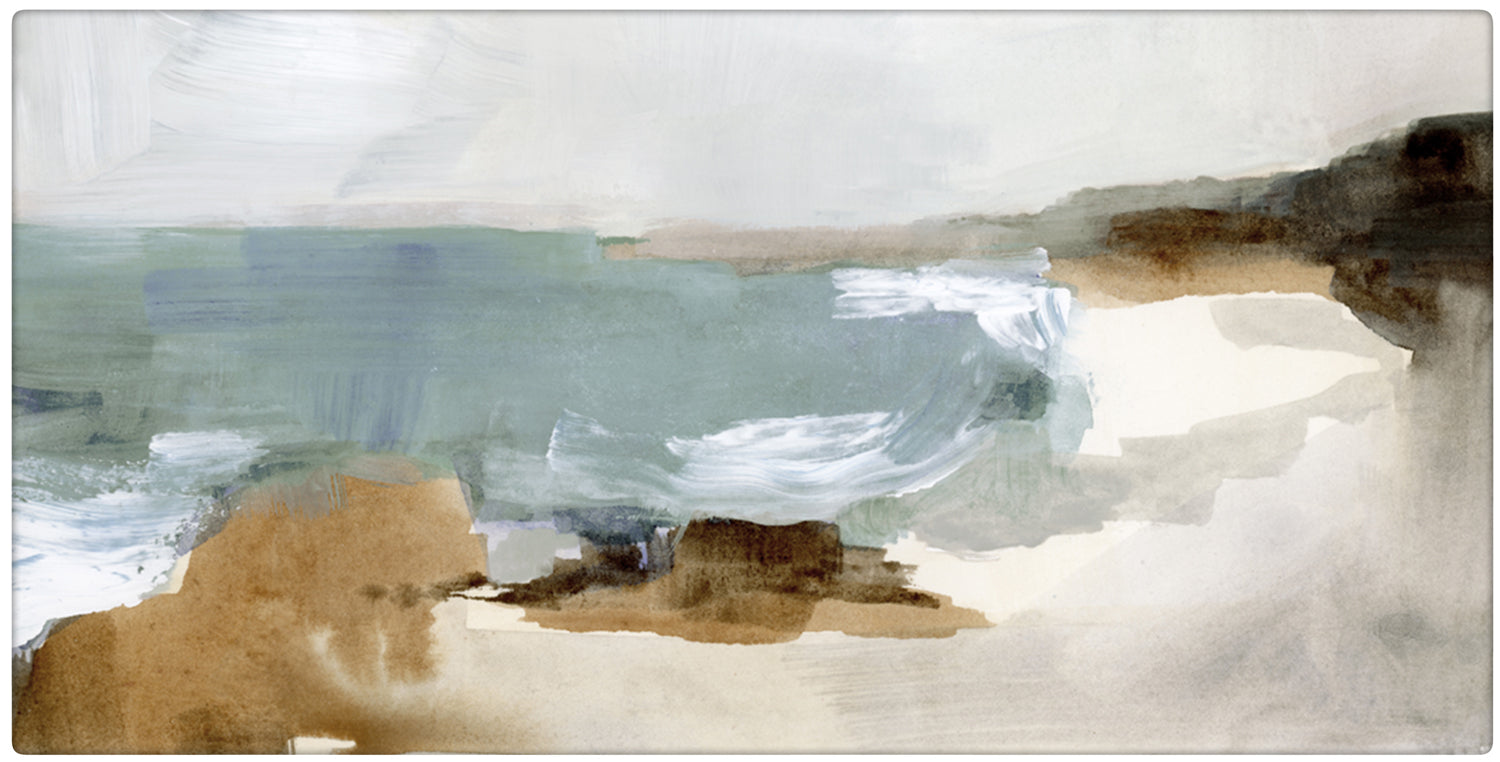 Ocean Sigh IV — nature and landscape fine art print shown from another angle