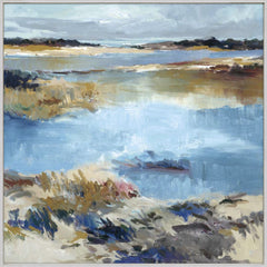 124,5 × 124,5 cm – Toile encadrée