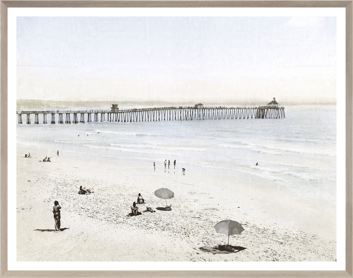 Imperial Beach Ca Usa framed art print