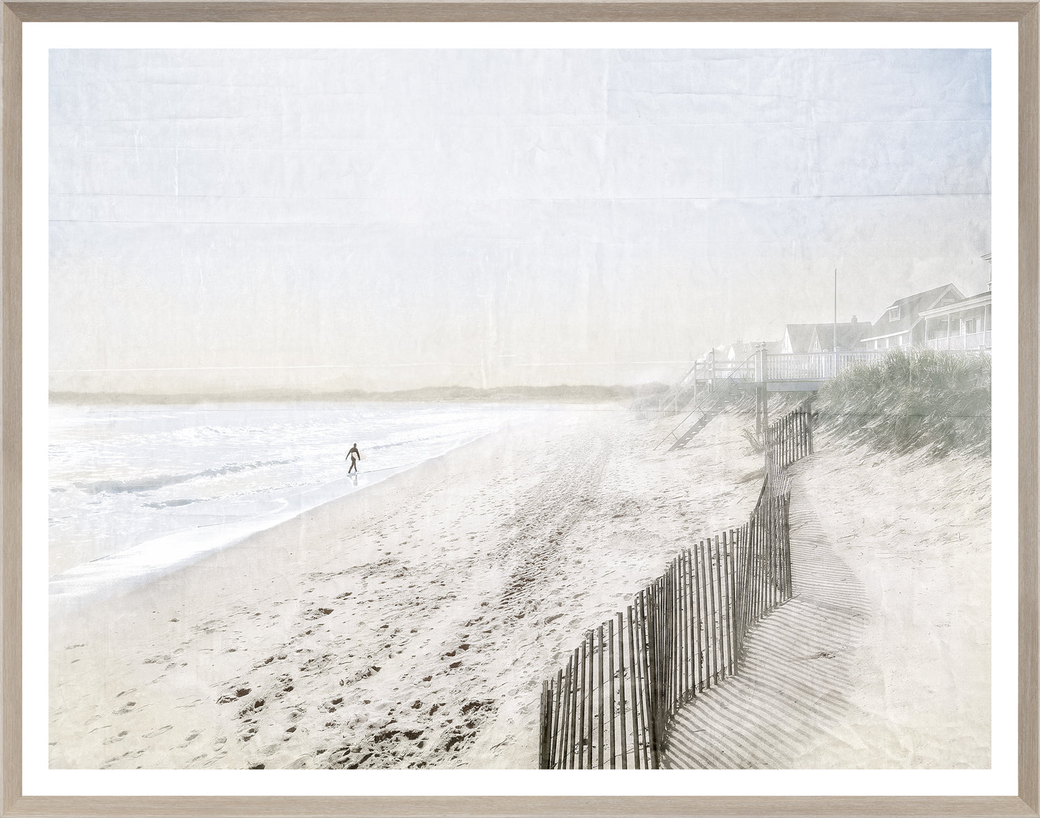 Seabrook Beach Nh Usa Small framed art print