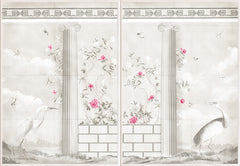 61,5 × 83,5 pouces – Sous verre, Sorbet à la framboise