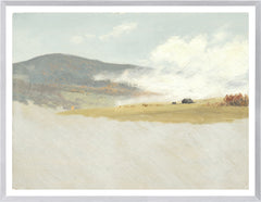 35,5 × 27,5 po – Encadré sous verre