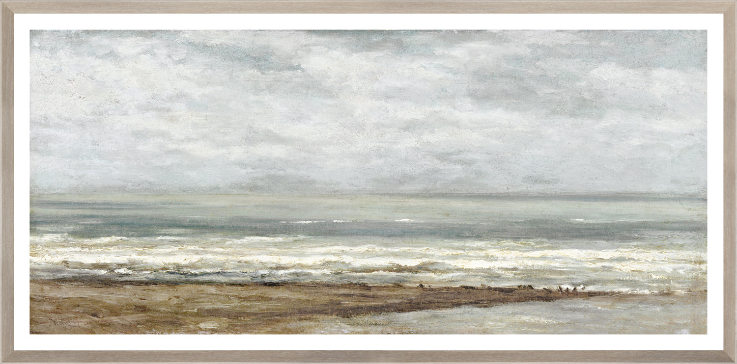 Seascape Near Heijst — nature and landscape fine art print shown from another angle