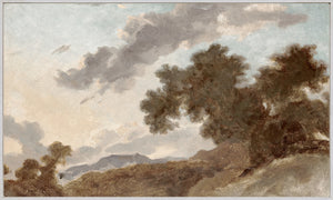Mountain Landscape at Sunset C. 1765 — nature and landscape fine art print in warm tones at Laurie Yapp Home