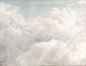Constable Cloud Study II C. 1821 — nature and landscape fine art print shown from another angle