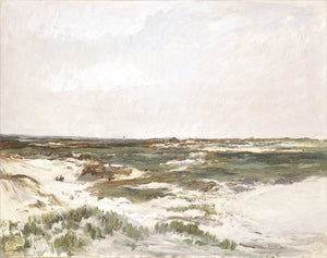 The Dunes at Camiers C. 1871 — nature and landscape fine art print shown from another angle
