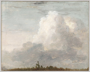 Clouds C. 1838 — nature and landscape fine art print in cool tones at Laurie Yapp Home