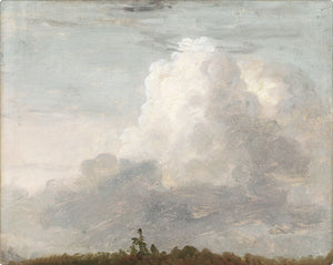Clouds C. 1838 — nature and landscape fine art print shown from another angle