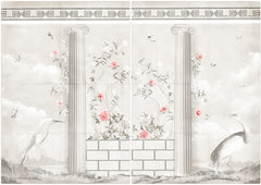 78 × 112,5 po – Toile galerie, Corail brûlé