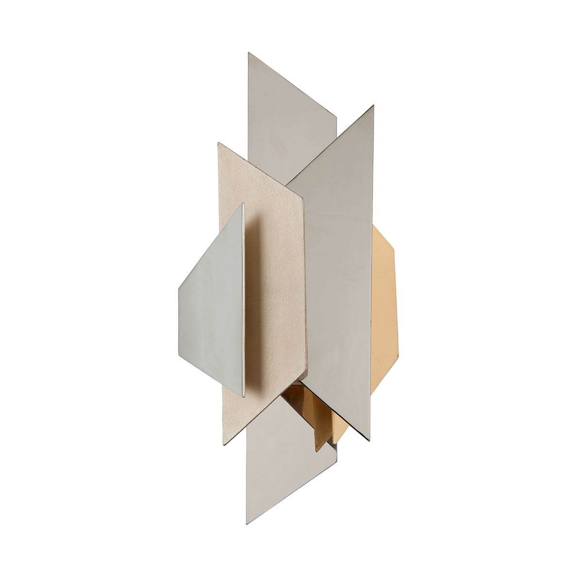 Modernist Wall Sconce 8.75" — a Corbett wall sconce for bathrooms, hallways, and living rooms at Laurie Yapp Home.