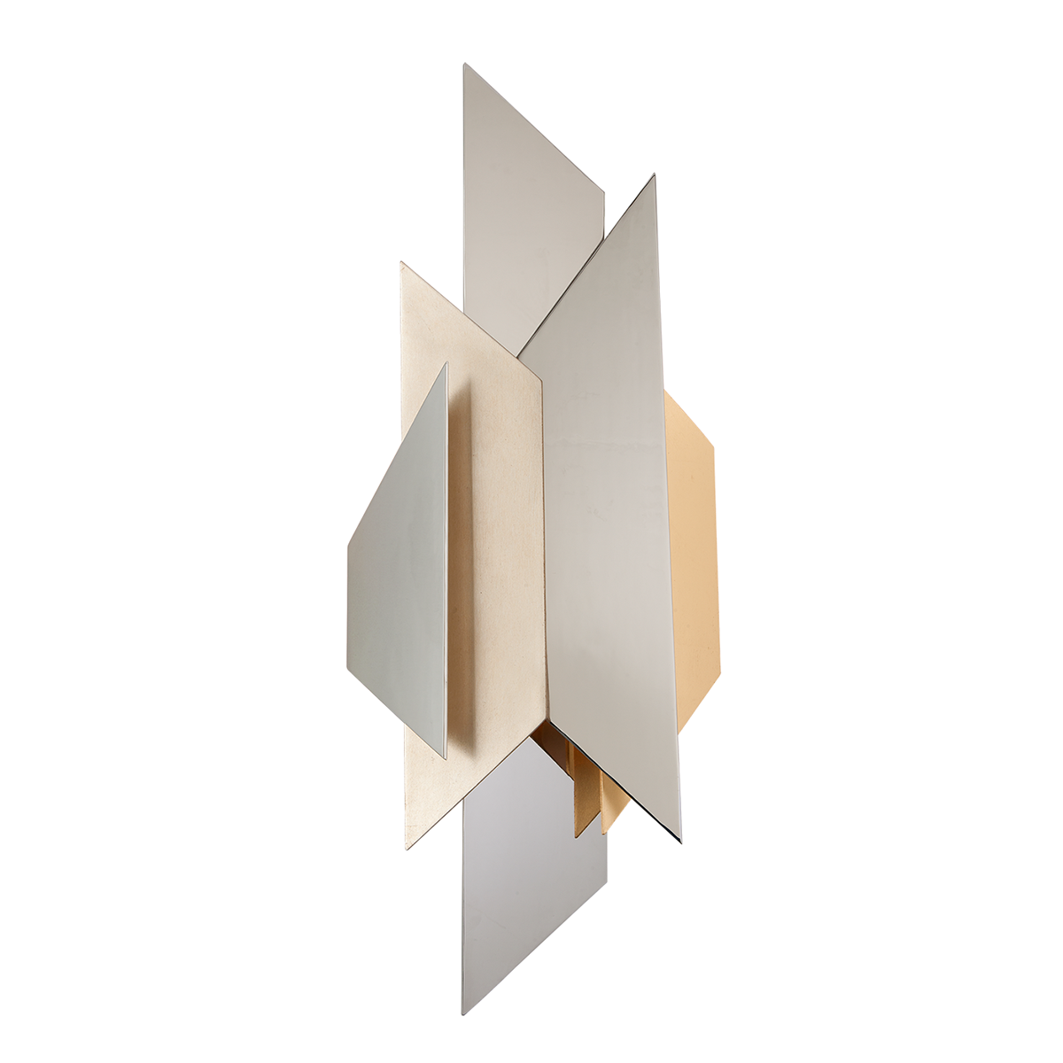 Modernist Wall Sconce 12.25" — a Corbett wall sconce for bathrooms, hallways, and living rooms at Laurie Yapp Home.