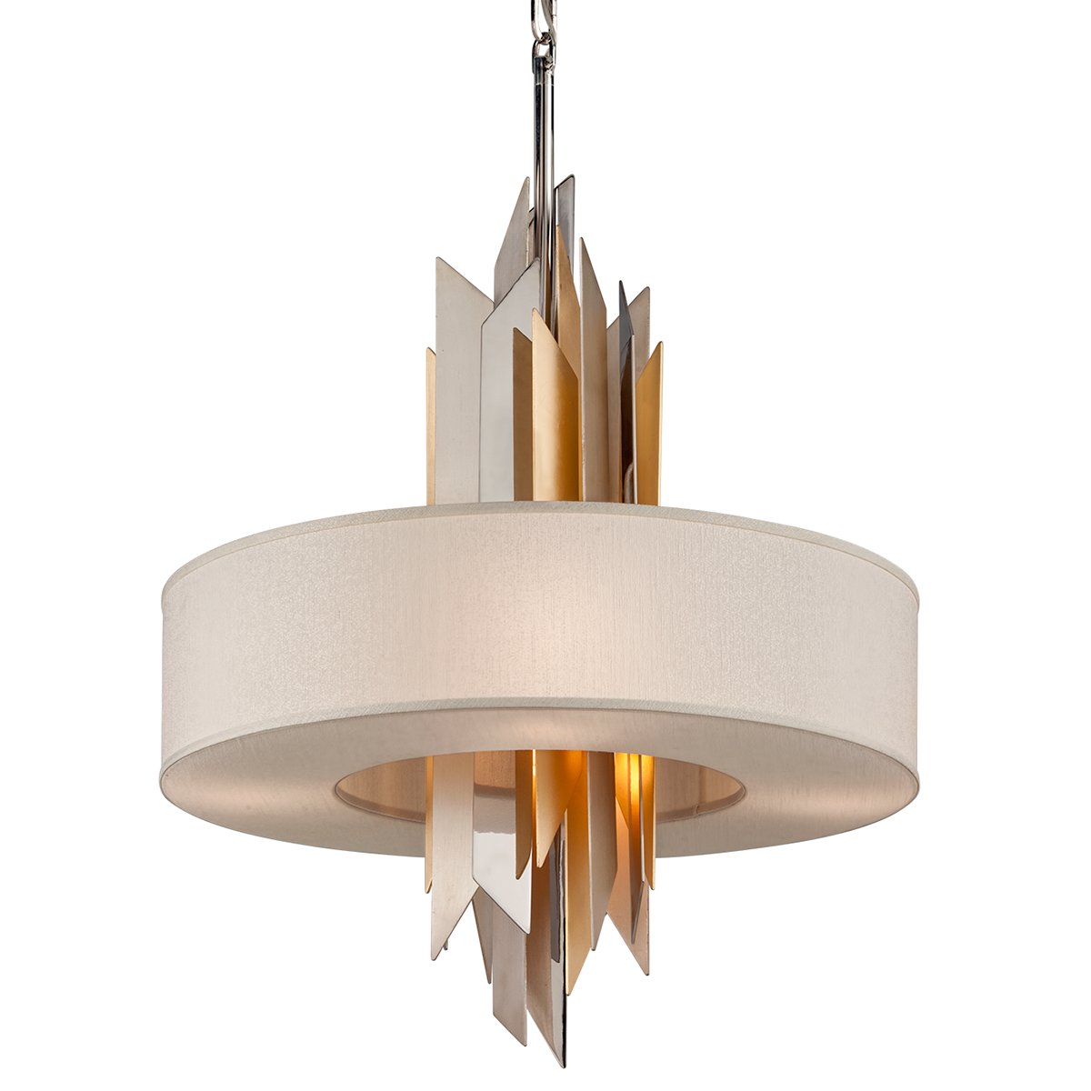 Modernist Pendant — a Corbett pendant for kitchens, entries, and dining rooms at Laurie Yapp Home.