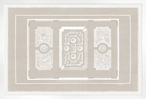 Parterre Classique I — architecture and travel fine art print in neutral tones at Laurie Yapp Home