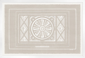 Parterre Classique II — architecture and travel fine art print in neutral tones at Laurie Yapp Home