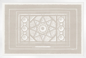 Parterre Classique III — architecture and travel fine art print in neutral tones at Laurie Yapp Home