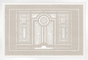 Parterre Classique IV — architecture and travel fine art print in neutral tones at Laurie Yapp Home