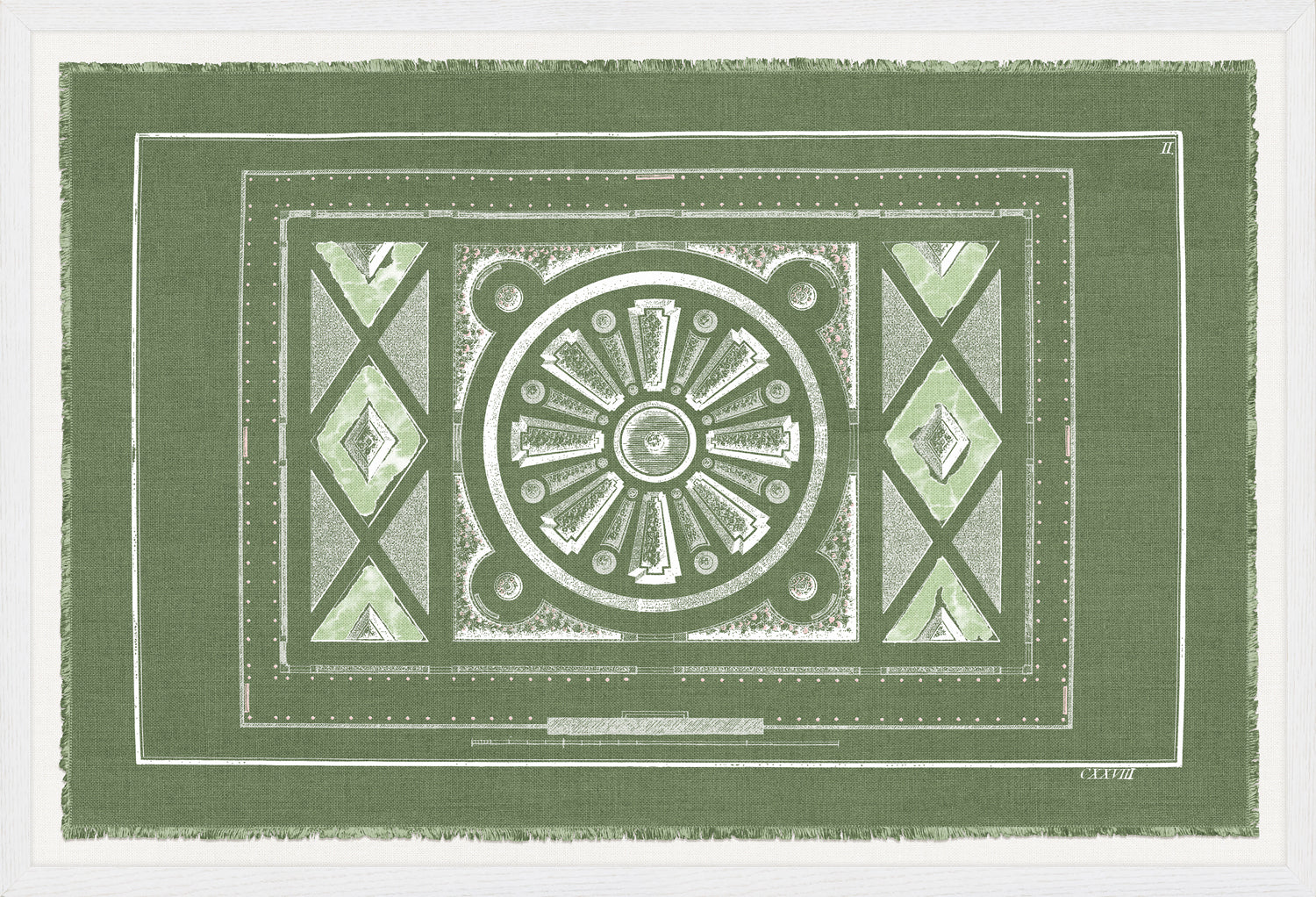 Parterre Classique II — architecture and travel fine art print shown from another angle