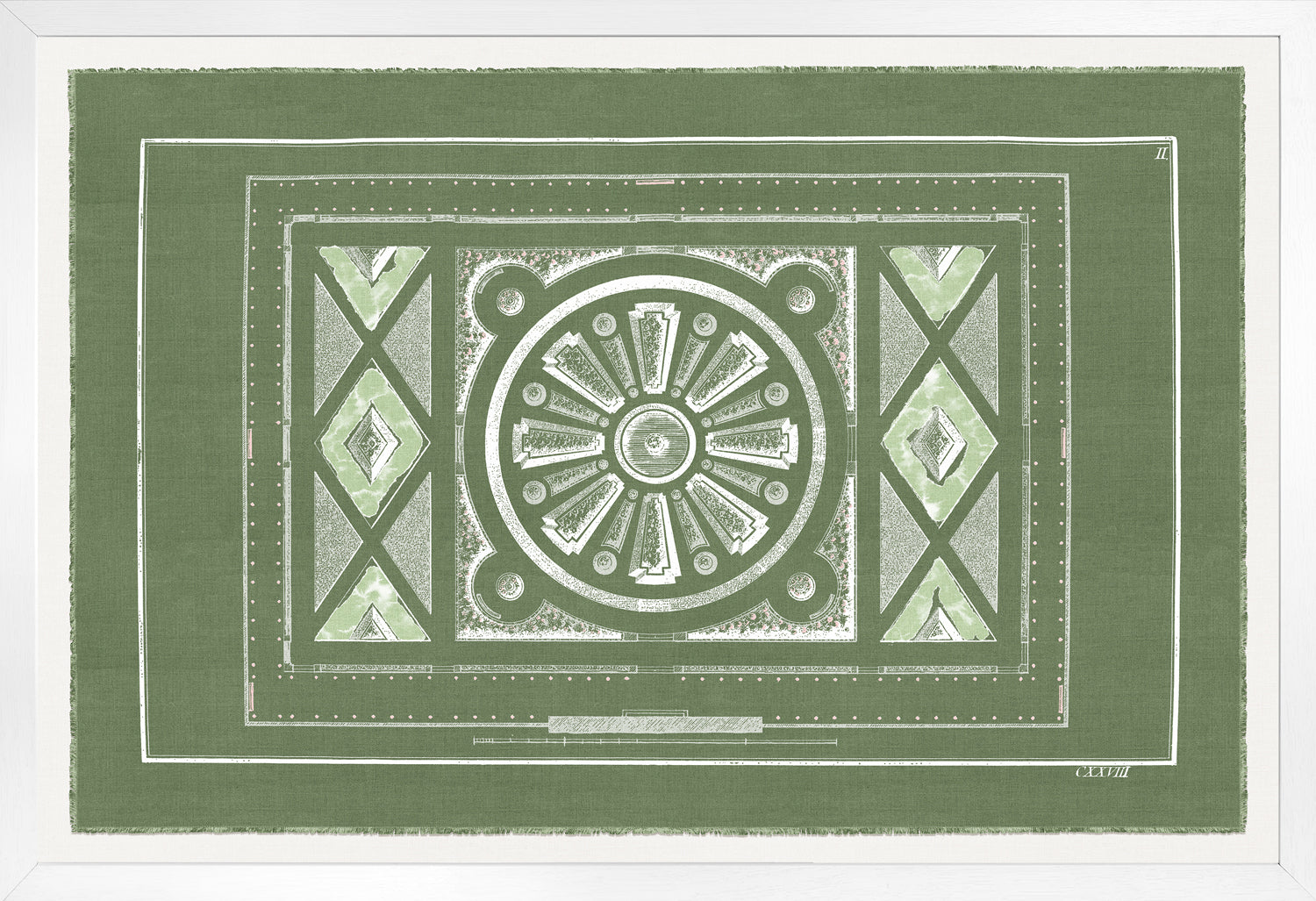 Parterre Classique II — architecture and travel fine art print shown from another angle