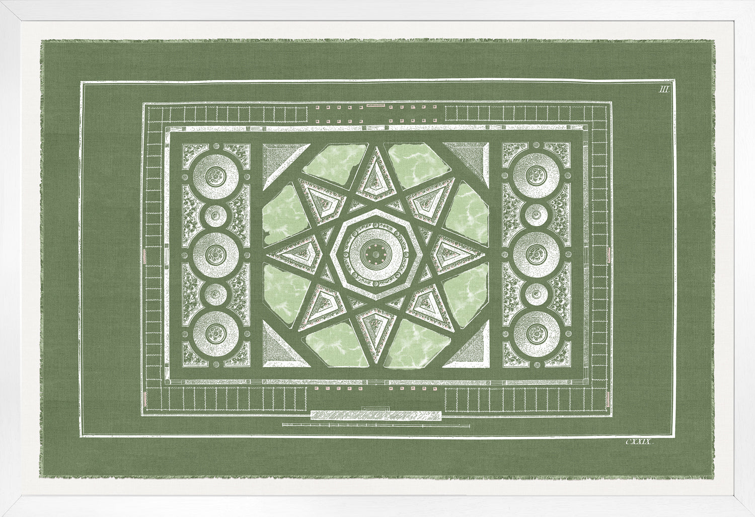 Parterre Classique III — architecture and travel fine art print shown from another angle