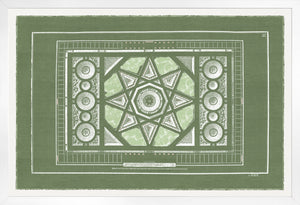Parterre Classique III — architecture and travel fine art print shown from another angle