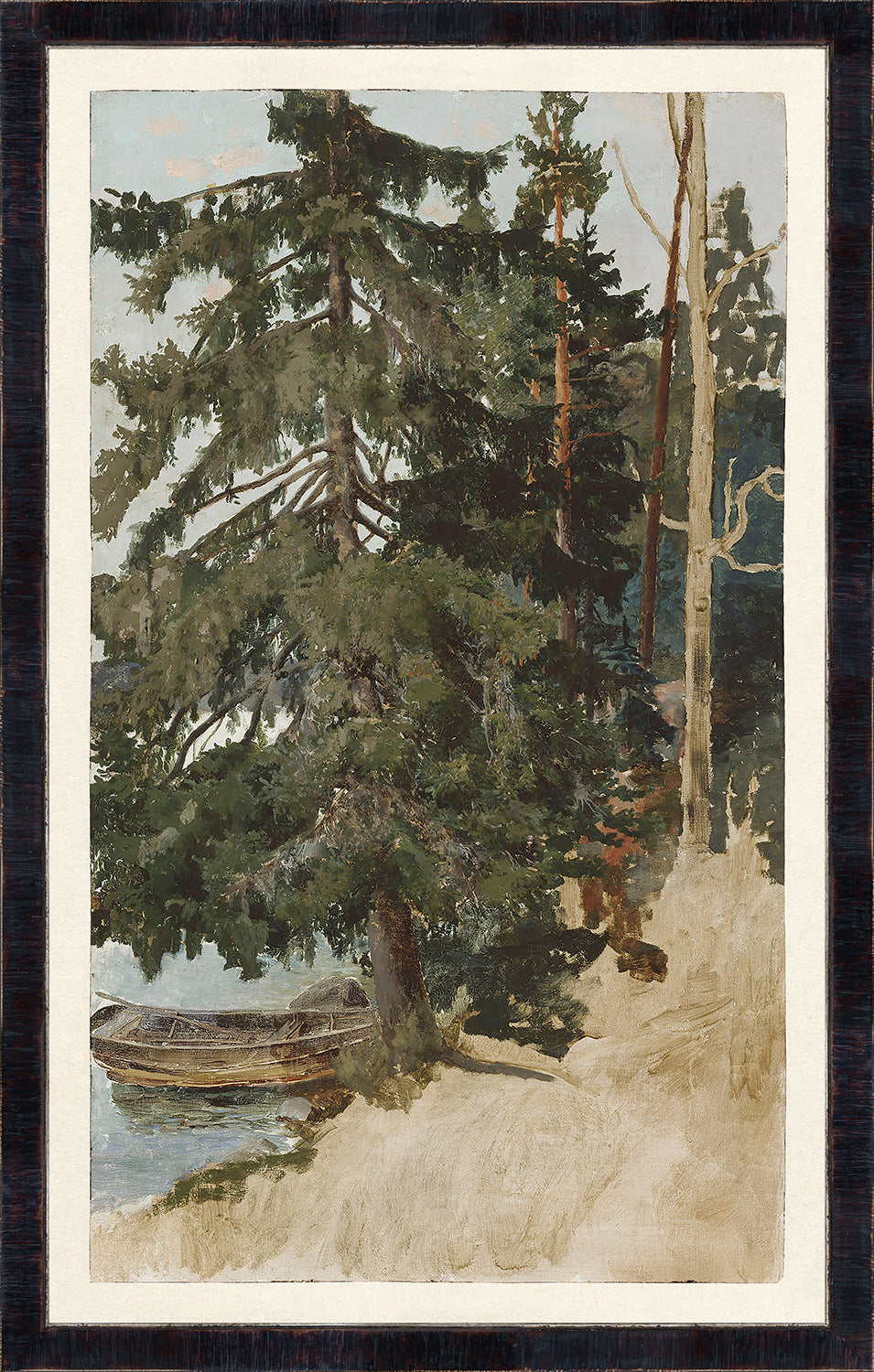 Collection Vintage Treescape 1886 framed art print