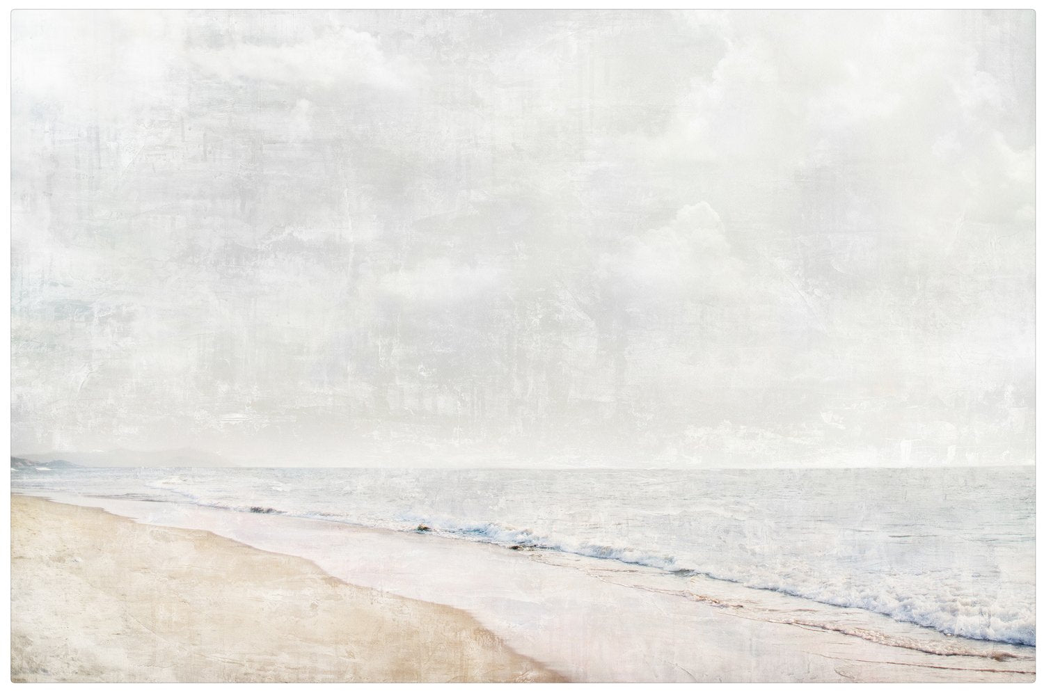 Pastel Tide — nature and landscape fine art print shown from another angle