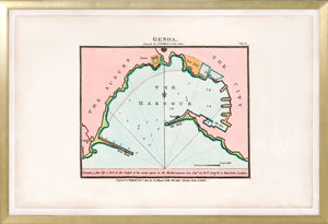 Mediterranean Nautical Chart III, C. 1801 wall art