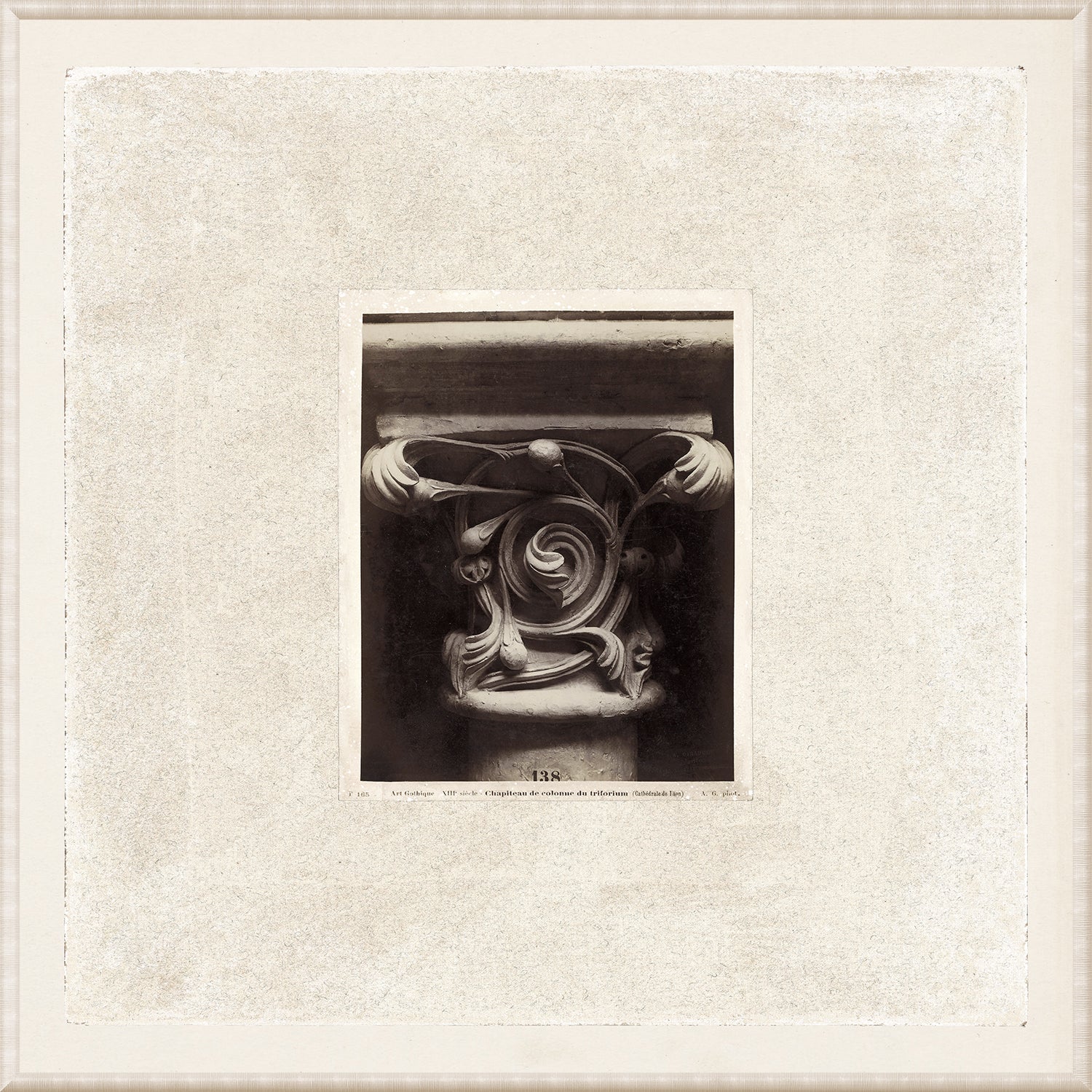 Gothic Details I framed art print