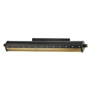 Close-up of the Gaines Picture Light showing the arm curve and shade silhouette.
