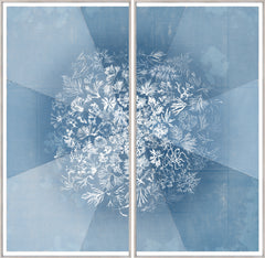 62,5 × 62,5 po – Encadré sous verre