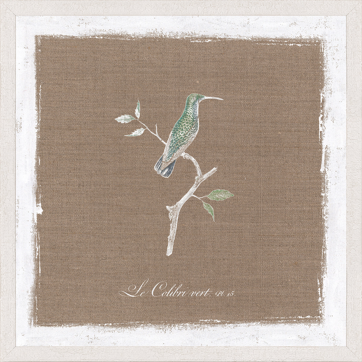Oiseau Sur Lin V — nature and landscape fine art print in neutral tones at Laurie Yapp Home