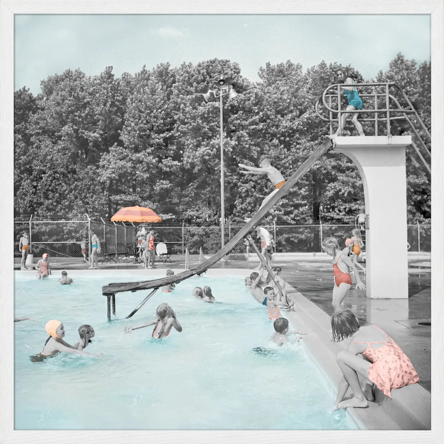 front view of Summer Fun, 1942 III luxury Artwork