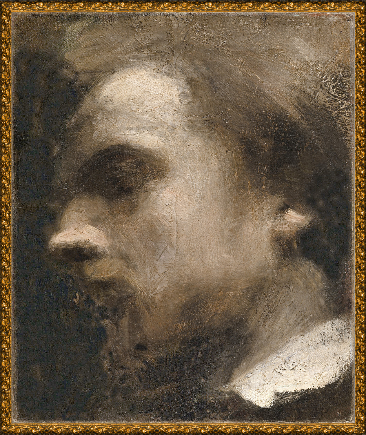 Collection 23 Self Portrait C 1858 framed art print