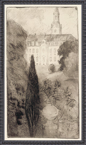 front view of COLLECTION 23 – FROM BREGENTVED CASTLE C. 1902 luxury Artwork