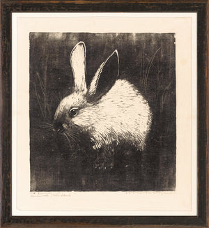 Collection 23 The Rabbit C 1907 framed art print