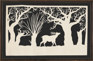 Northern Silhouette Deer Pair Bundle