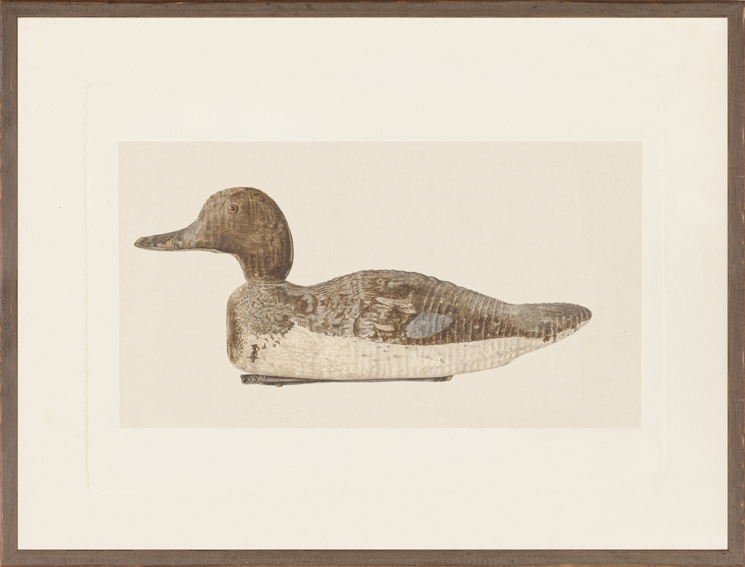 Northern Collection Decoy C 1938 framed art print