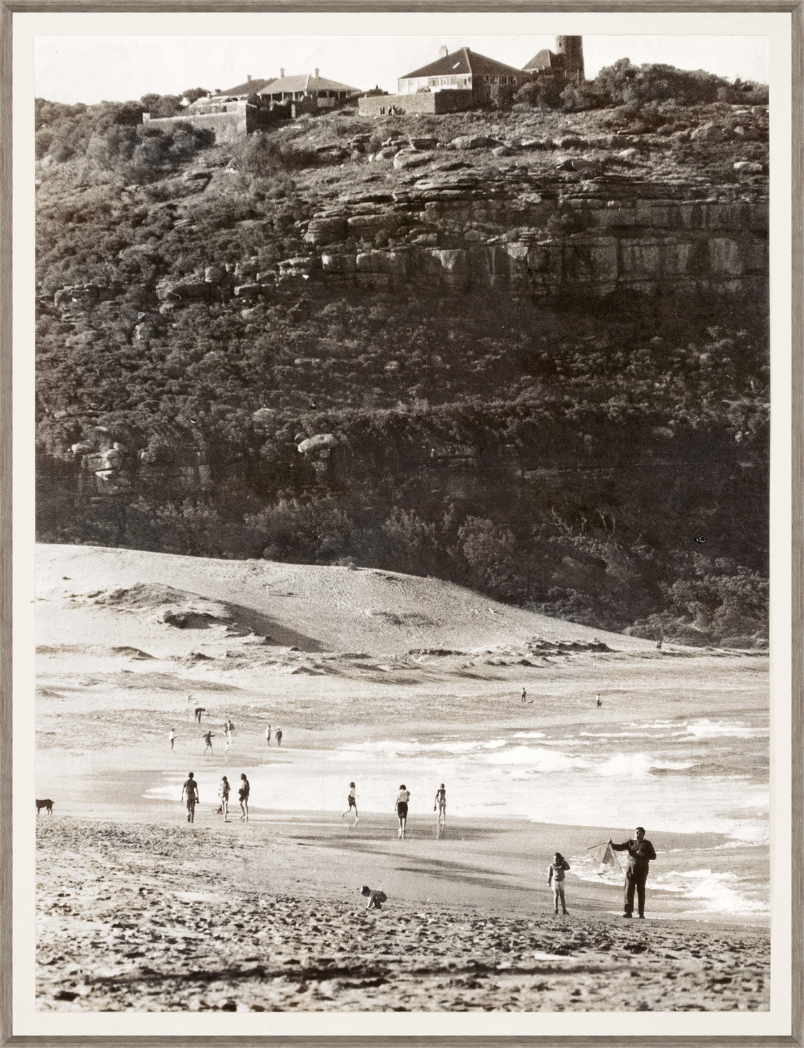 Palm Beach C 1965 framed art print