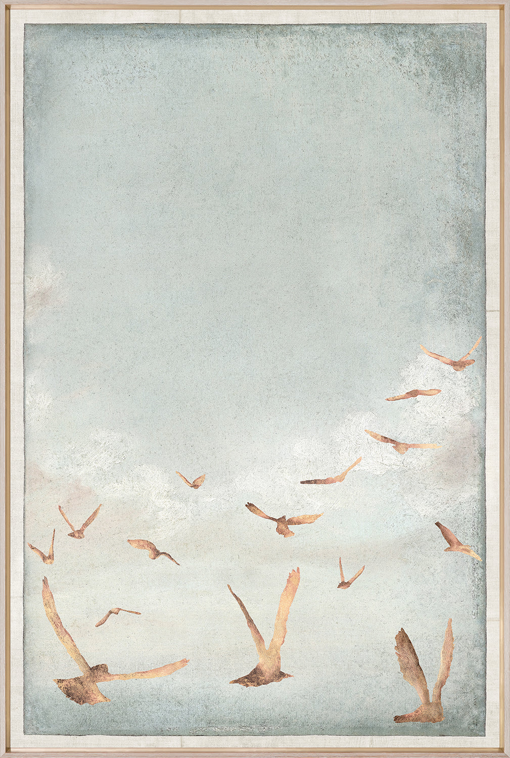 Golden Flight C. 1822 — nature and landscape fine art print in warm tones at Laurie Yapp Home