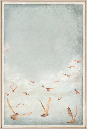 Golden Flight C. 1822 — nature and landscape fine art print in warm tones at Laurie Yapp Home